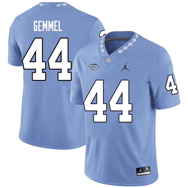 Jordan Brand Men #44 Jeremiah Gemmel North Carolina Tar Heels College Football Jerseys Sale-Carolina